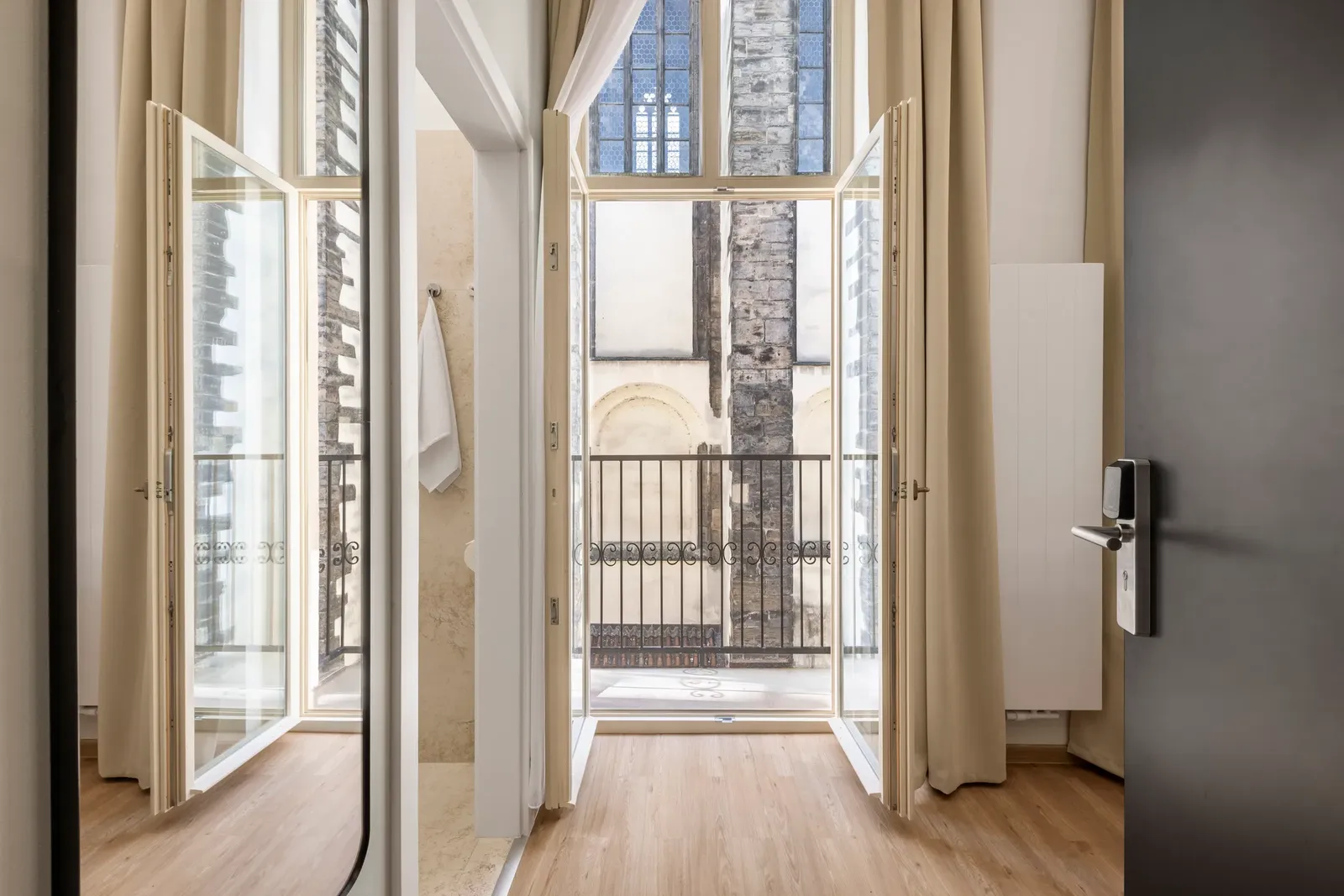 Ložnice apartmánu po rekonstrukci